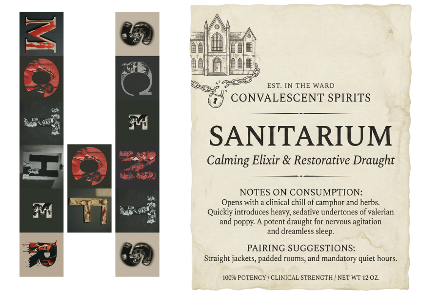 Scents of Mother | 9oz Hand-Poured Soy Candles | Dark Humor, Coquette Gore & Gothic Home Decor | The Trauma Collection