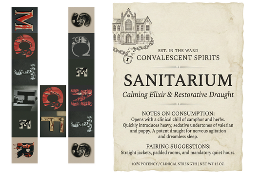 Scents of Mother | 9oz Hand-Poured Soy Candles | Dark Humor, Coquette Gore & Gothic Home Decor | The Trauma Collection