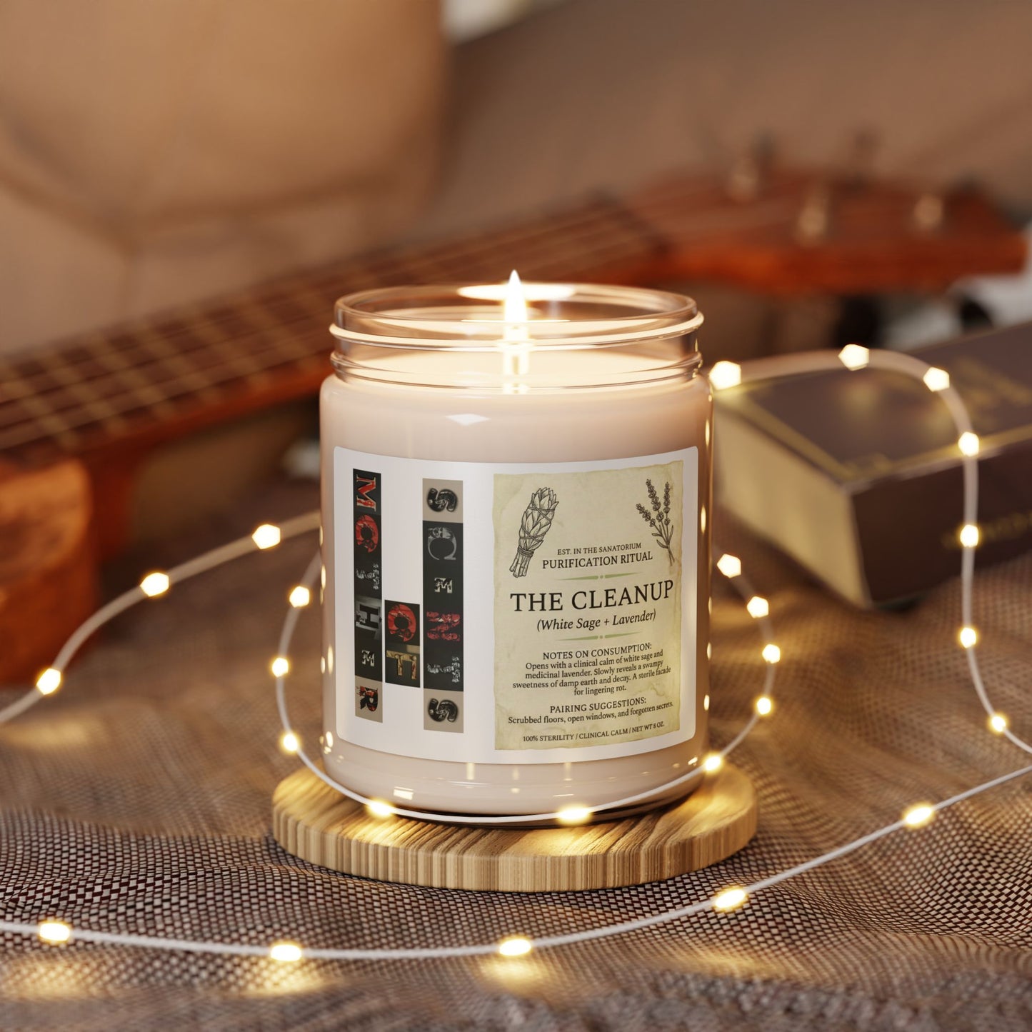 Scents of Mother | 9oz Hand-Poured Soy Candles | Dark Humor, Coquette Gore & Gothic Home Decor | The Trauma Collection