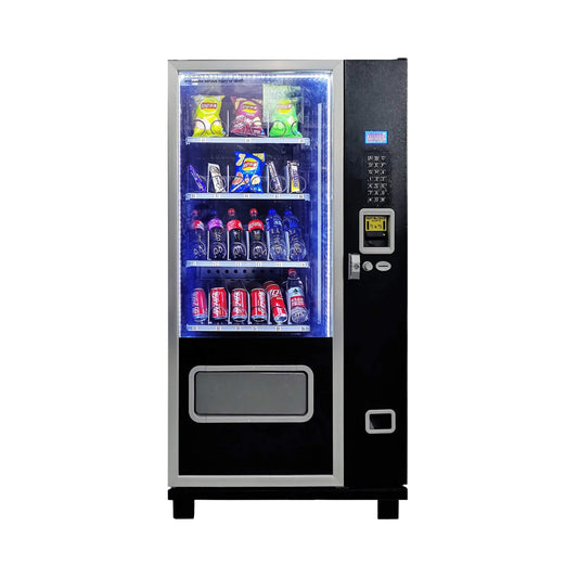 Epx 5FT Snacks And Drinks Combo Vending Machine With Refrigeration And Bill Acceptor [G424] (SAK51689)